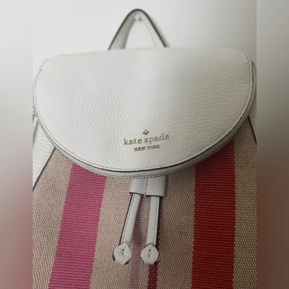 Kate Spade Striped Backpack - Picture 2 of 15
